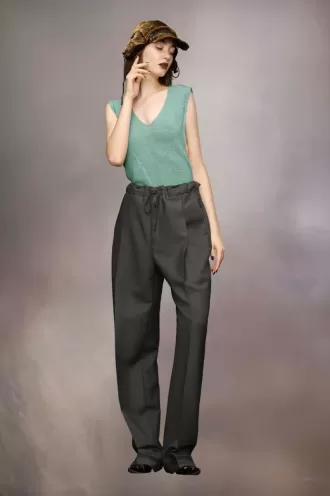 Vestă din tricot din cânepă pentru grădinărit